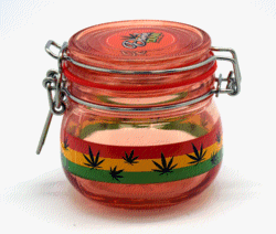 Medium Rasta Leaf Dank Tank